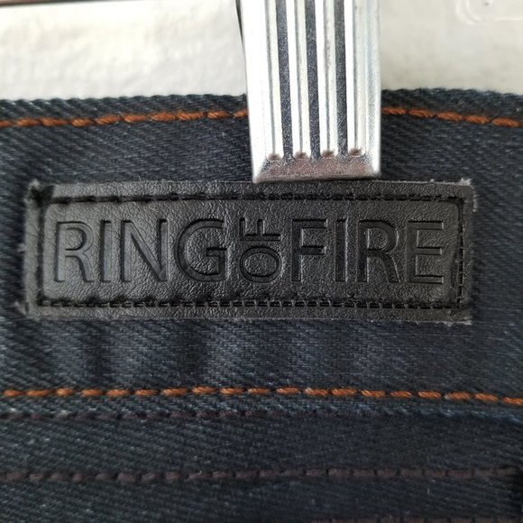 ROF Ring of Fire Slim Straight Men's Jeans Size 34X34 - Picture 8 of 13
